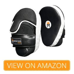 Meister Leather Curved Focus Mitts